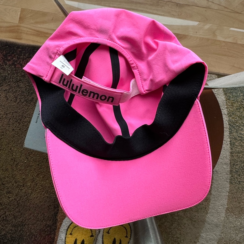 Pink lululemon hat